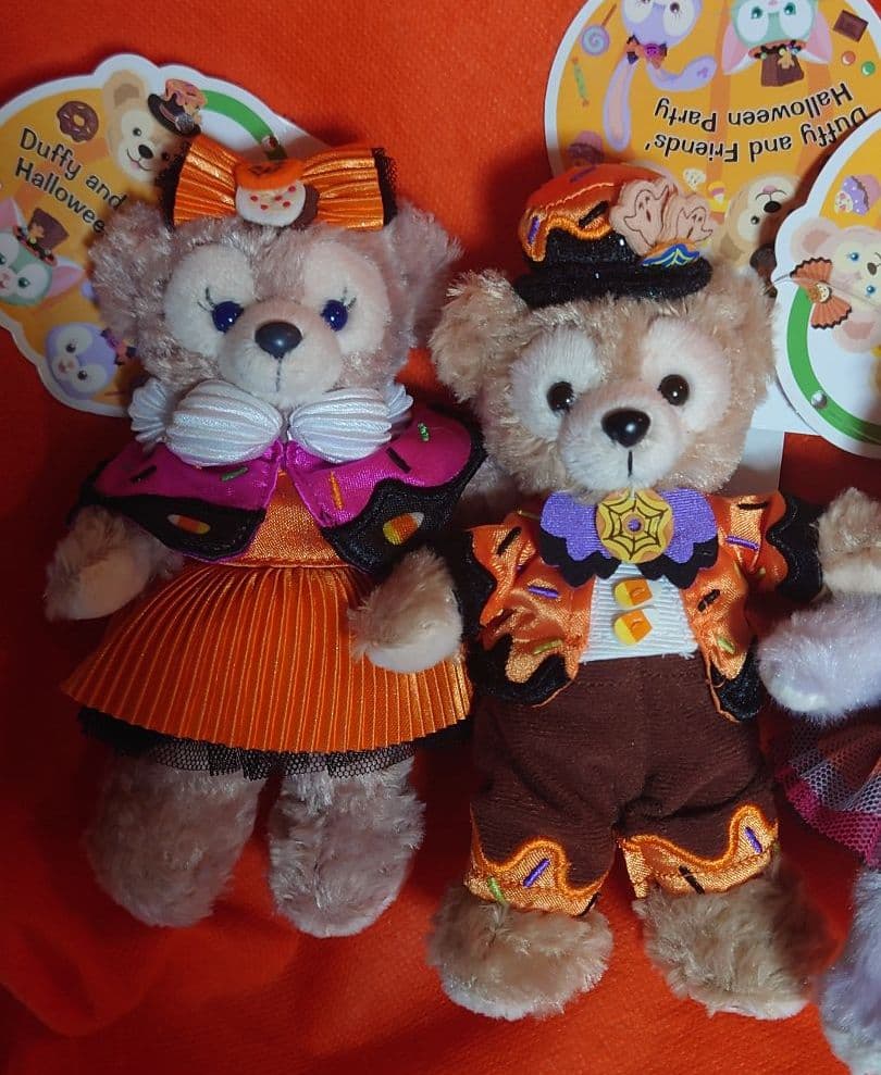 ダッフィー　＆フレンズ　ハロウィン ぬいぐるみバッジ　ステラルー　顔厳選
