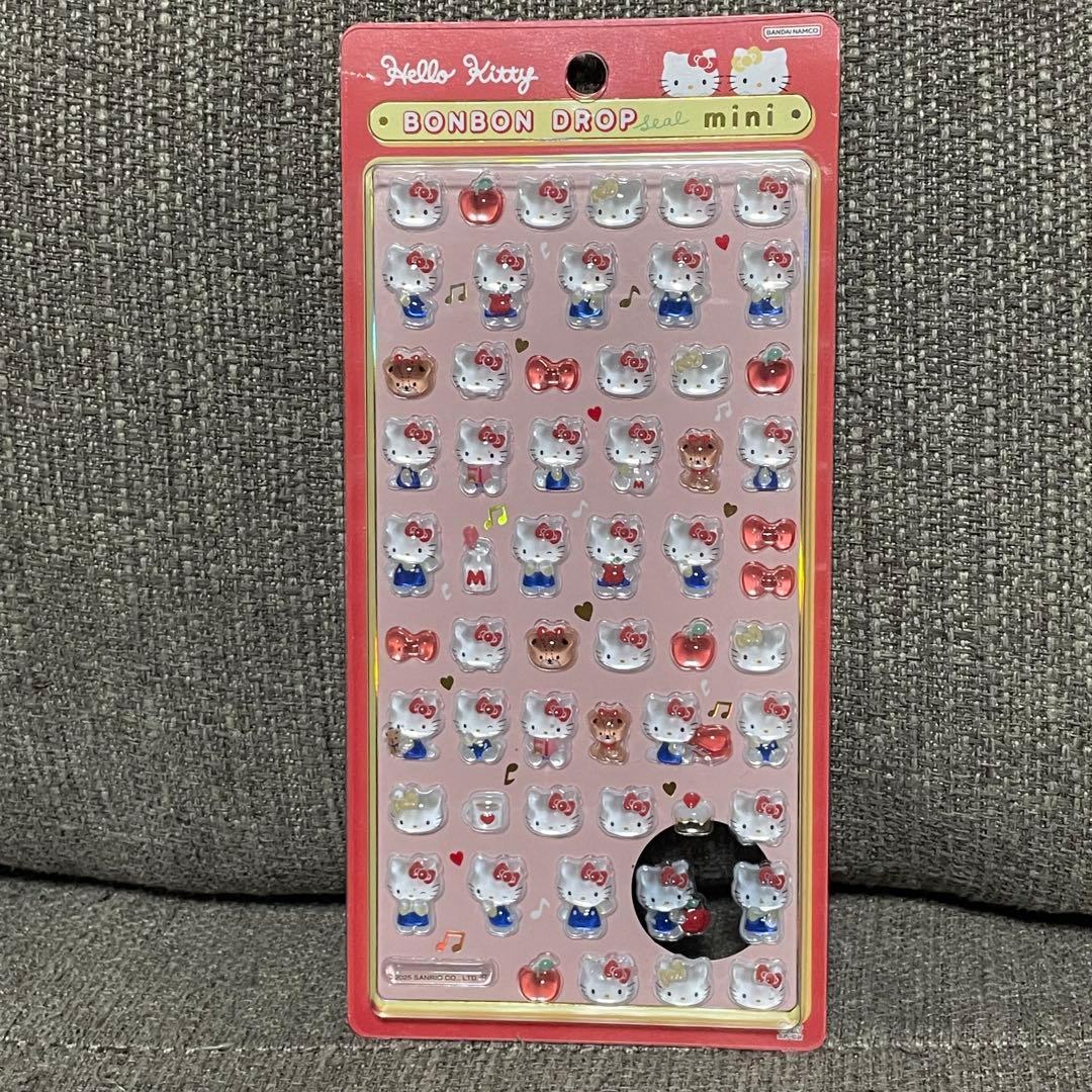 【正規品】ボンボンドロップシールミニ　サンリオ　7種　新品　未使用
