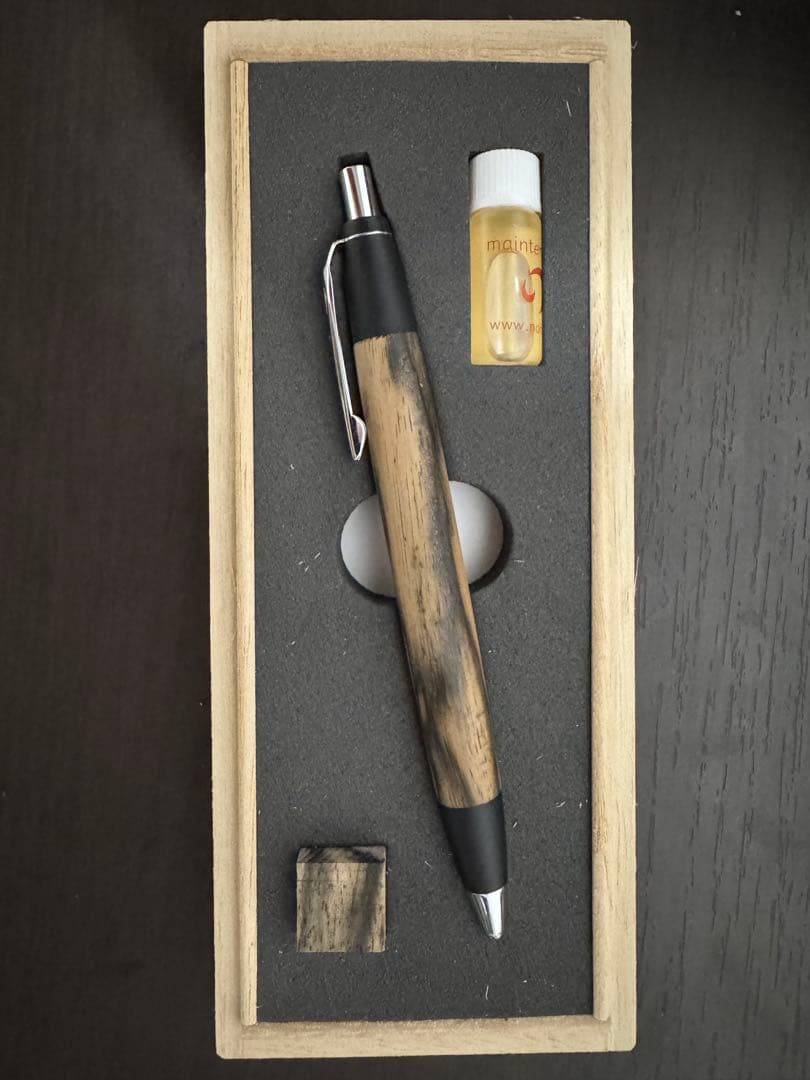 野原工芸 特上黒柿 ボールペンスタンダード