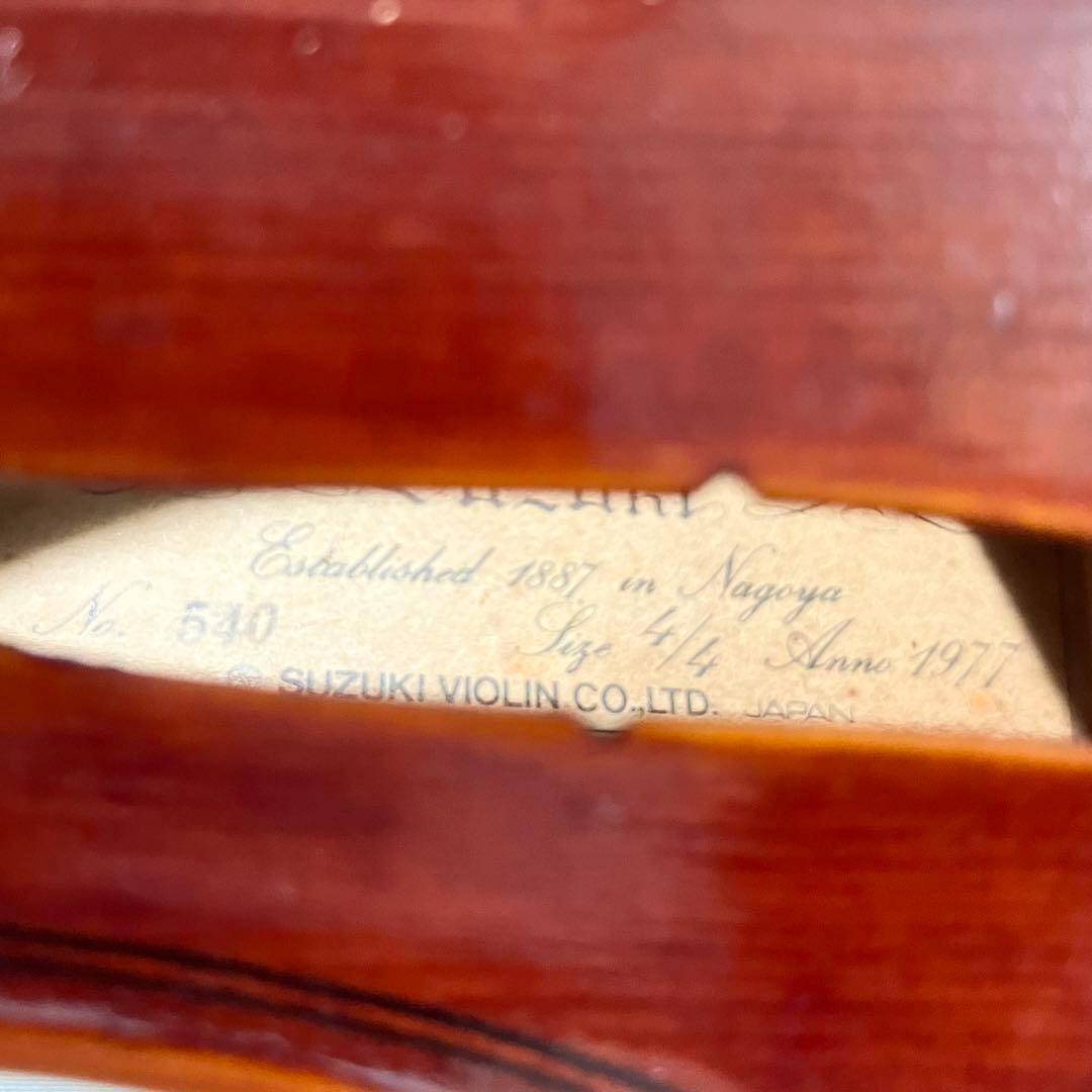 スズキ バイオリン No.540 4/4サイズ ケース付 ヴァイオリン