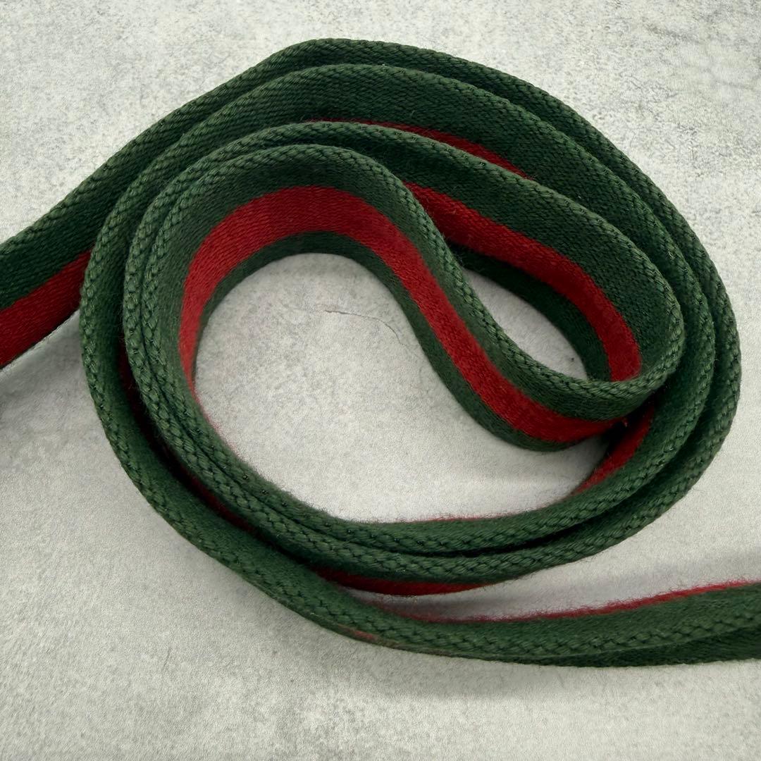 GUCCI グッチ ショルダーバッグ GG キャンバス シェリーライン ブラック