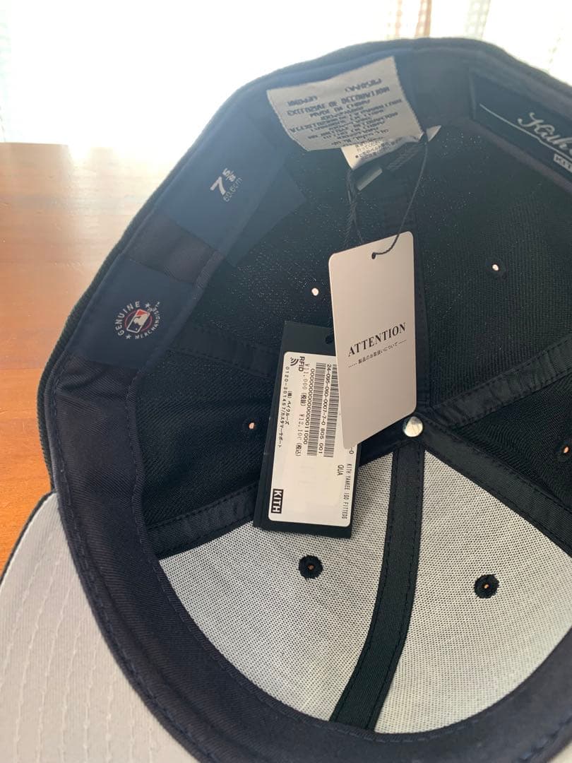 KITH ニューエラ　コラボキャップ黒XL 7 5/8