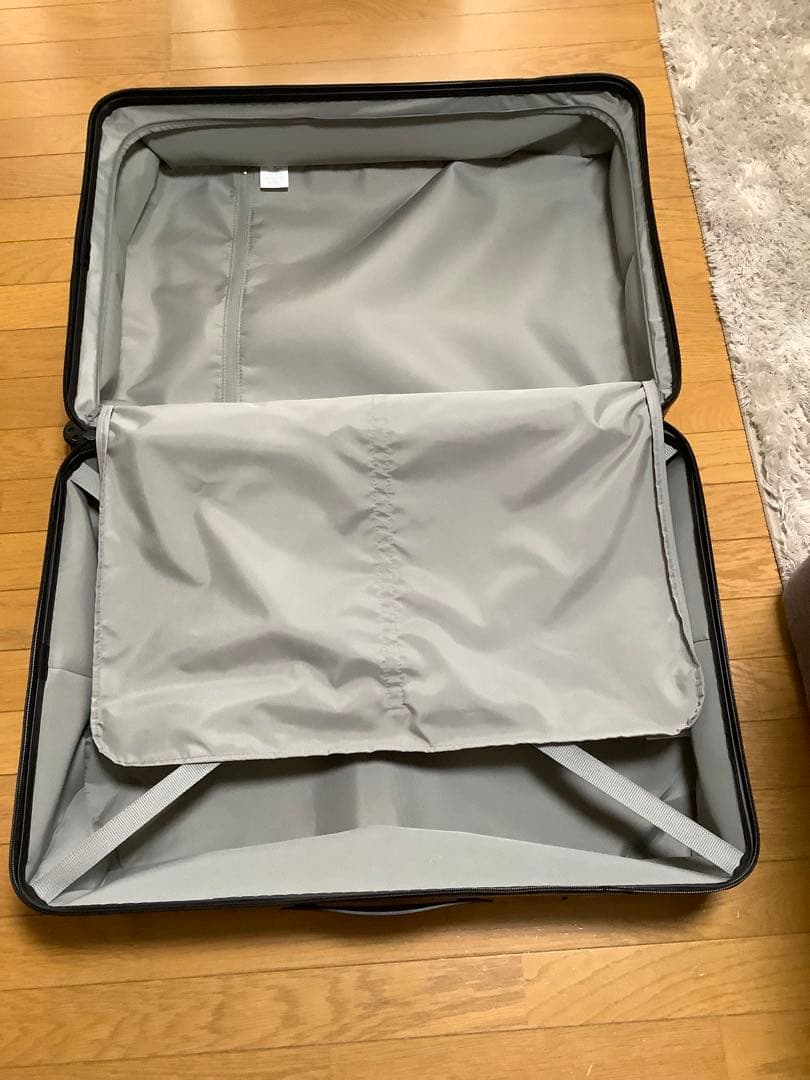 無印良品　ダークグレー キャリーケース　105L