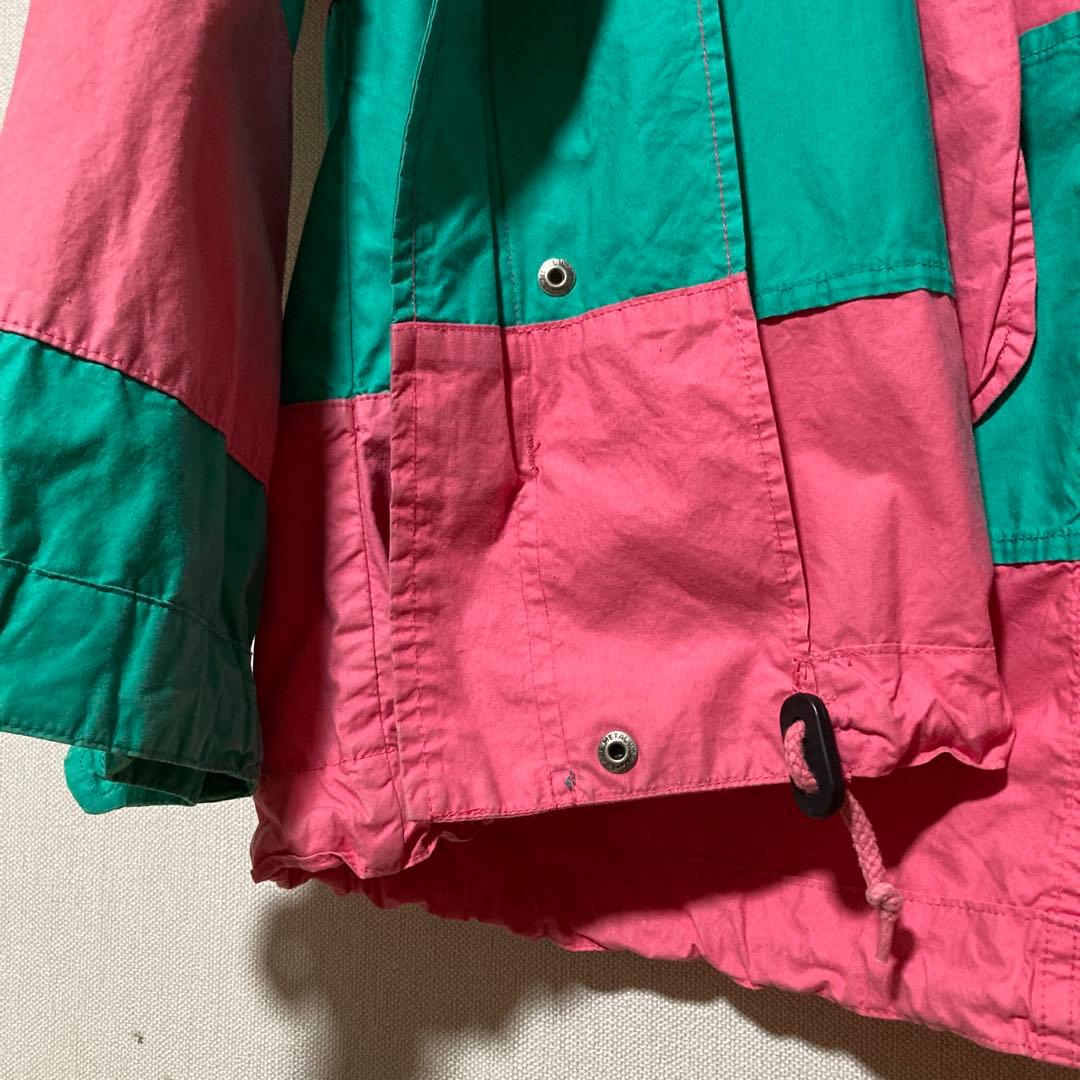 SK レア 90s ポロ ラルフローレン カラーブロック ヨットパーカー