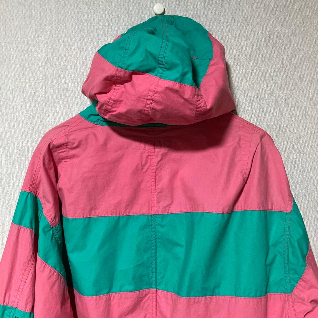 SK レア 90s ポロ ラルフローレン カラーブロック ヨットパーカー