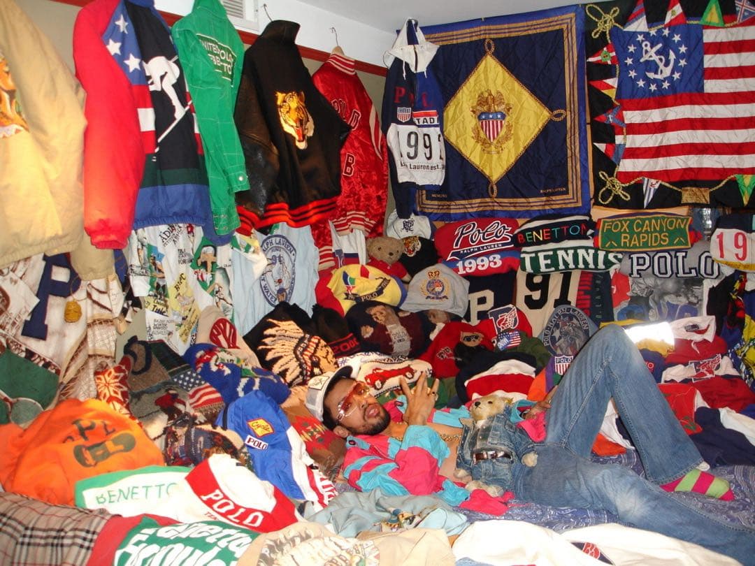 SK レア 90s ポロ ラルフローレン カラーブロック ヨットパーカー