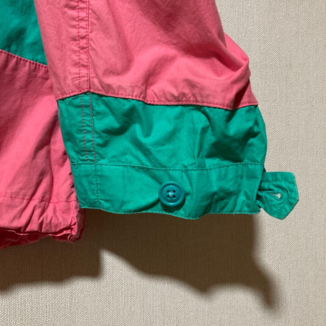 SK レア 90s ポロ ラルフローレン カラーブロック ヨットパーカー