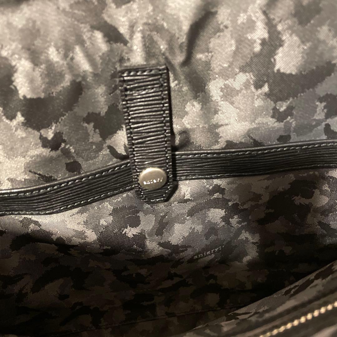 aniary アニアリー　ウェーブレザー　ブラック