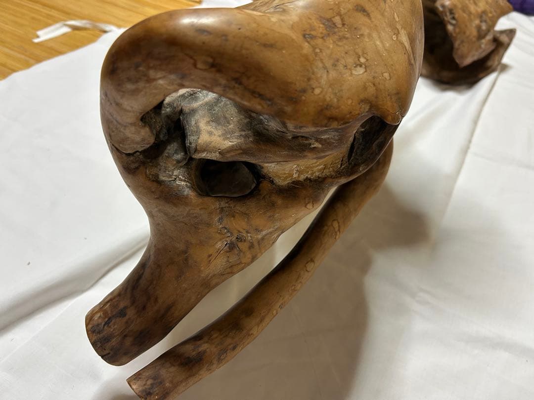 流木 アート作品 約1m置物 インテリア　木の根