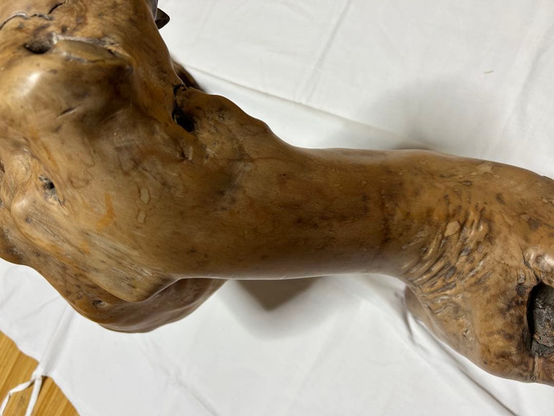 流木 アート作品 約1m置物 インテリア　木の根