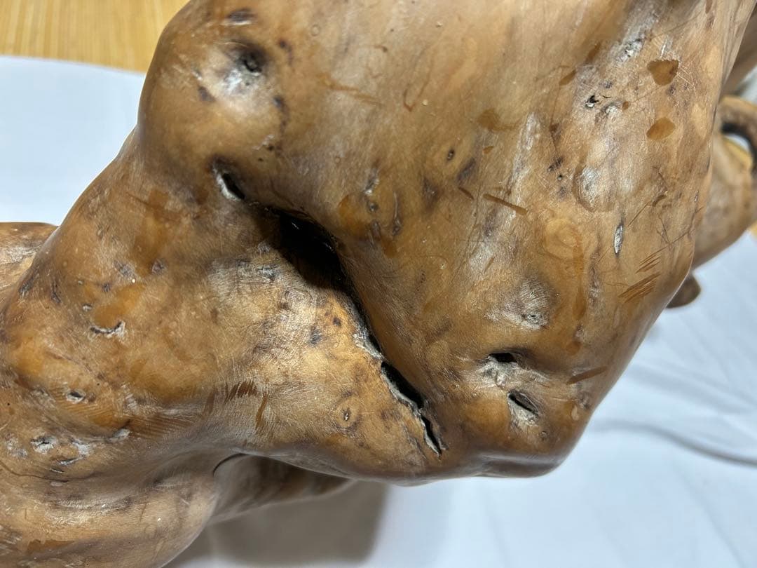 流木 アート作品 約1m置物 インテリア　木の根