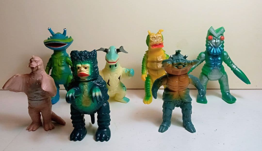 ウルトラＱ怪獣7体