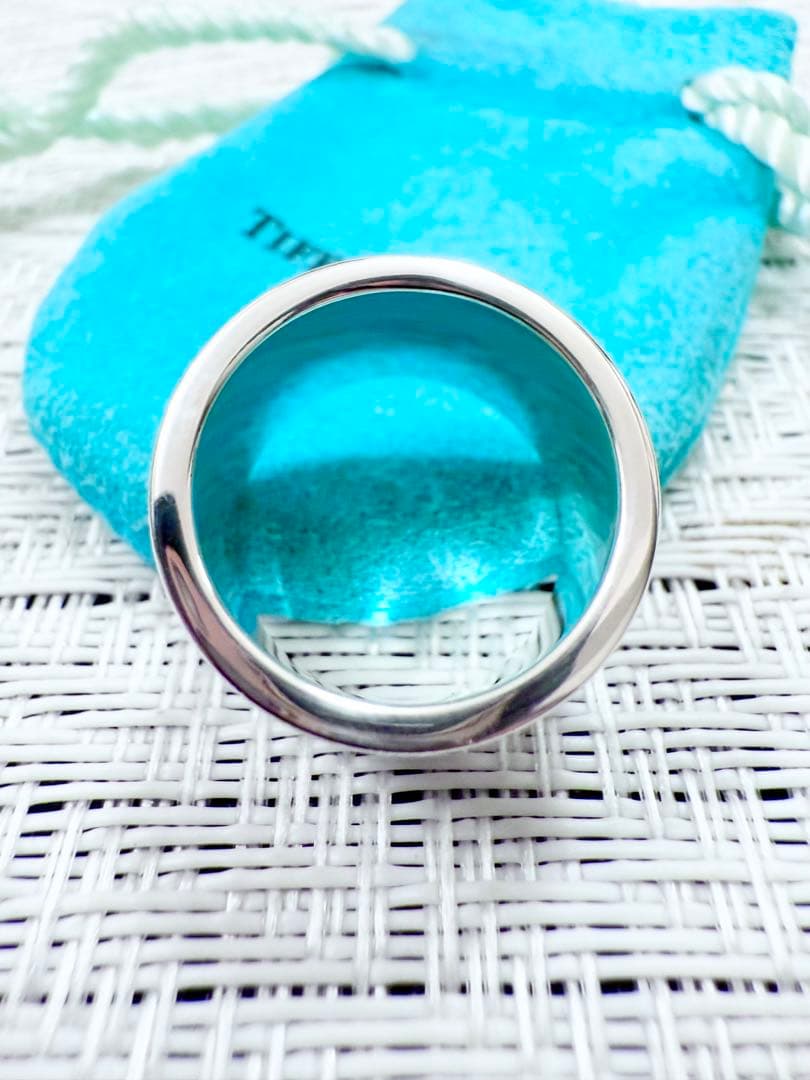 ティファニー　アトラス　ワイド　指輪　リング　14号　研磨仕上げ済み　925