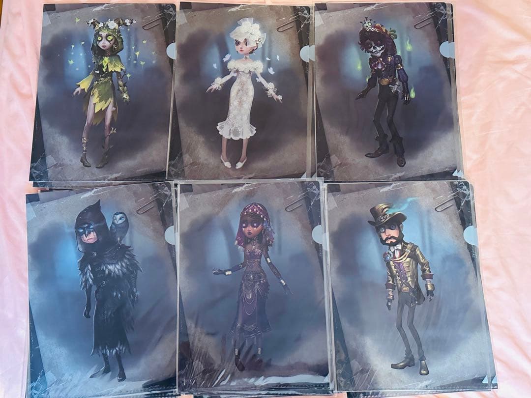 【レア】第五人格 identityⅤ クリアファイル 設定画 UR 25種