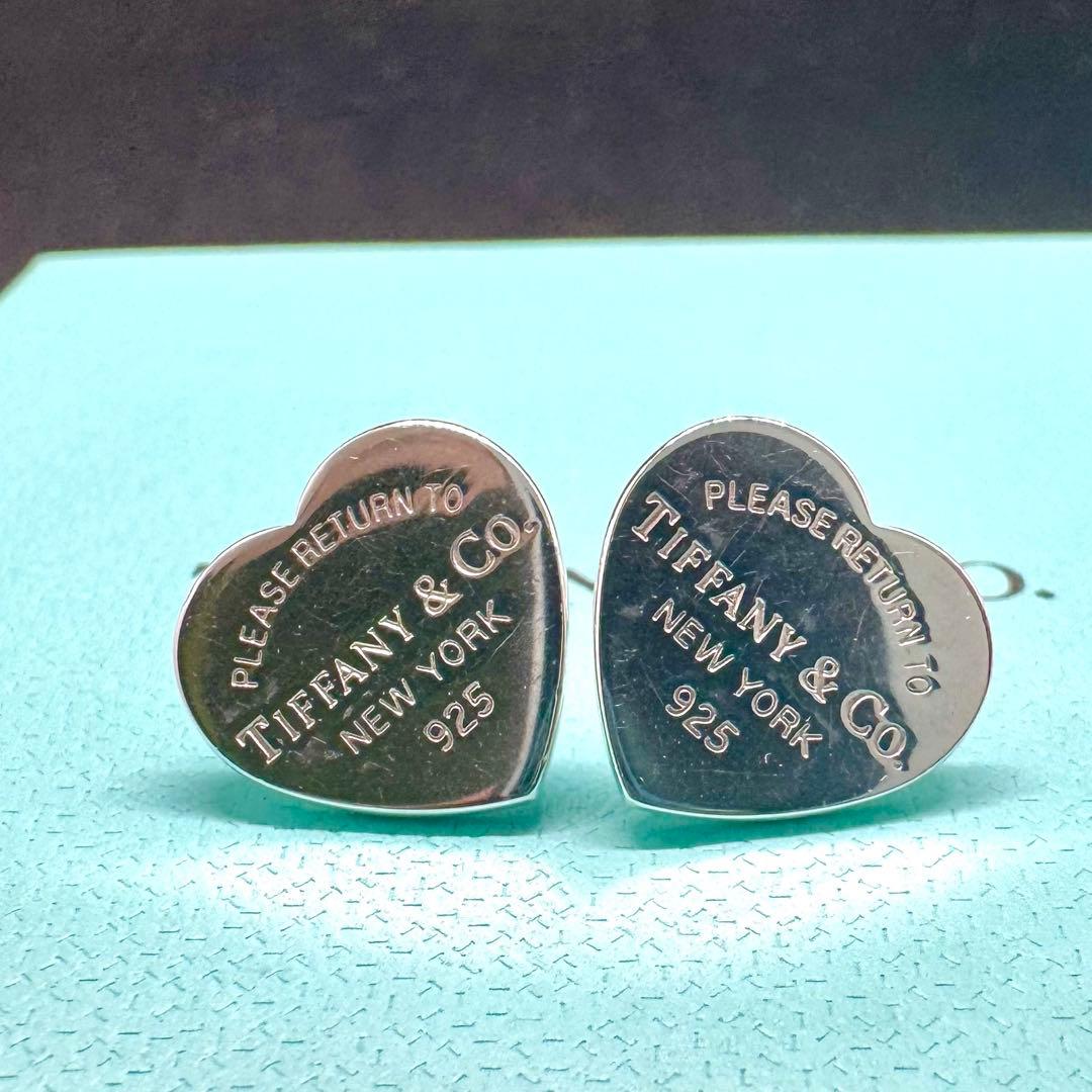 ティファニー リターントゥ ハートタグ スタッド ピアス SV925