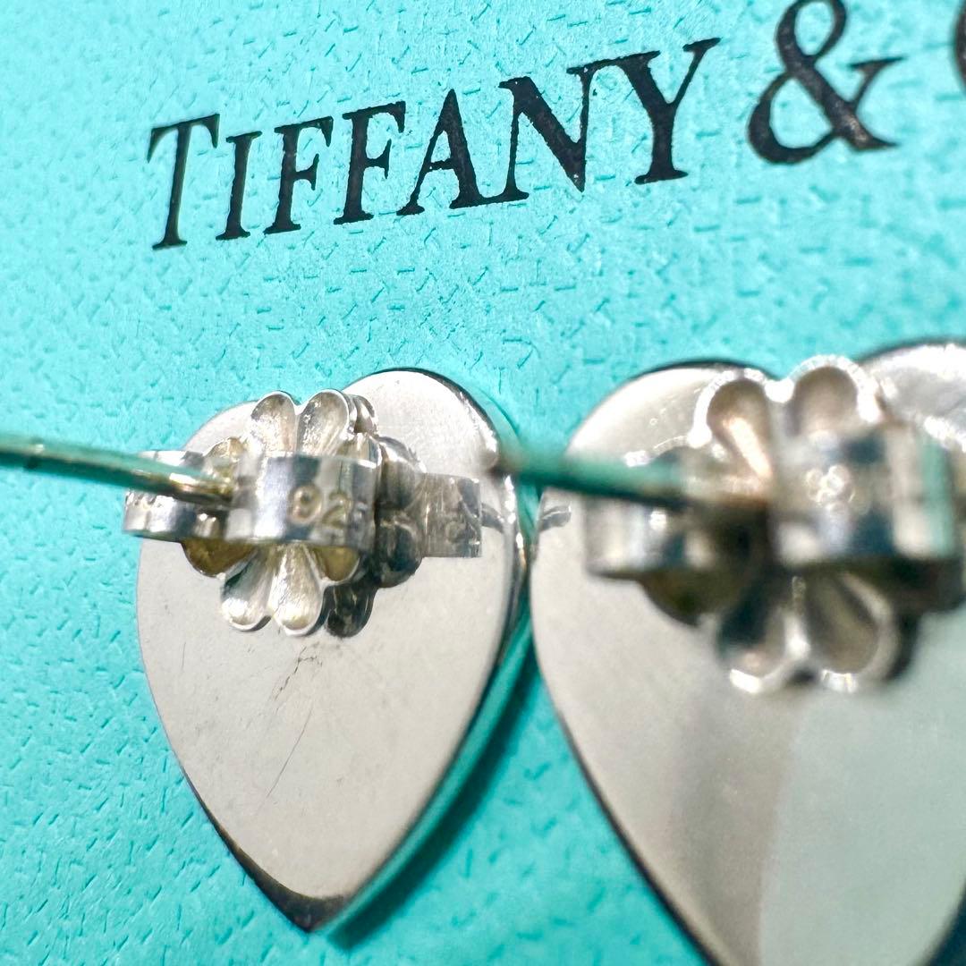 ティファニー リターントゥ ハートタグ スタッド ピアス SV925