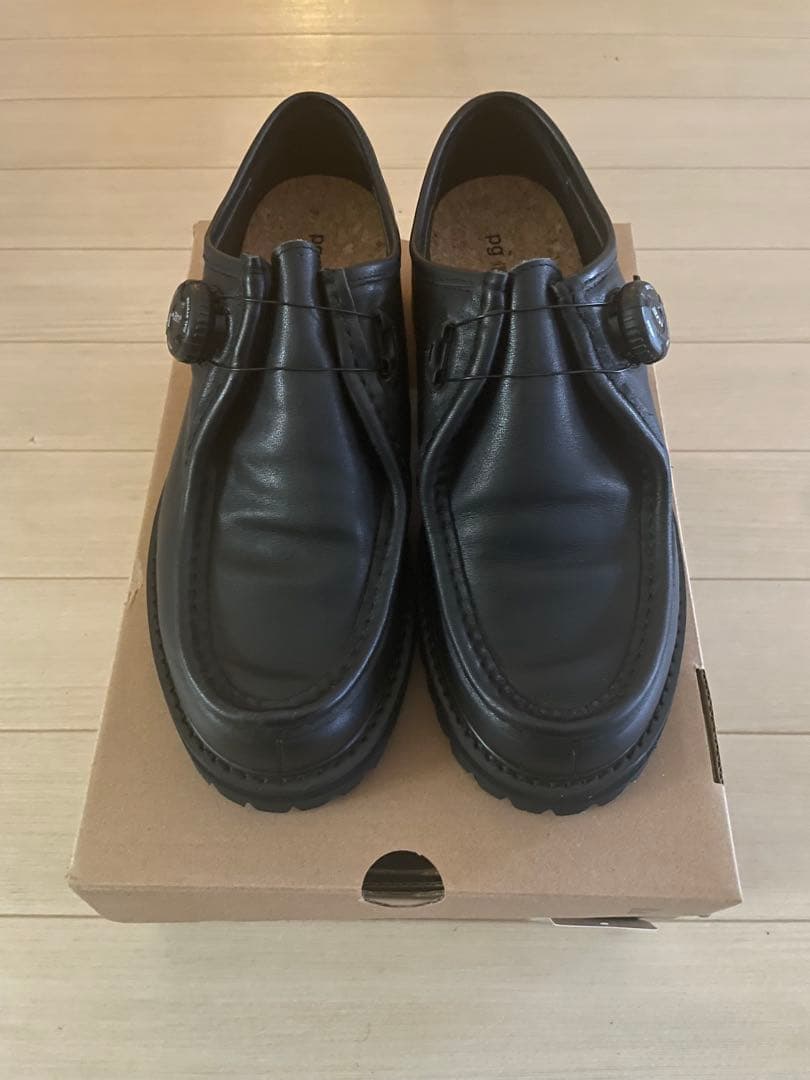 靴 PG Steven Alan KNOCK black leather