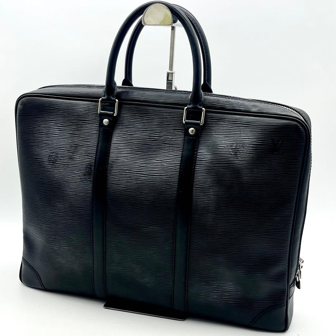 ルイヴィトン エピ ポルトドキュマンヴォワヤージュ ビジネスバッグ 正規品 本物