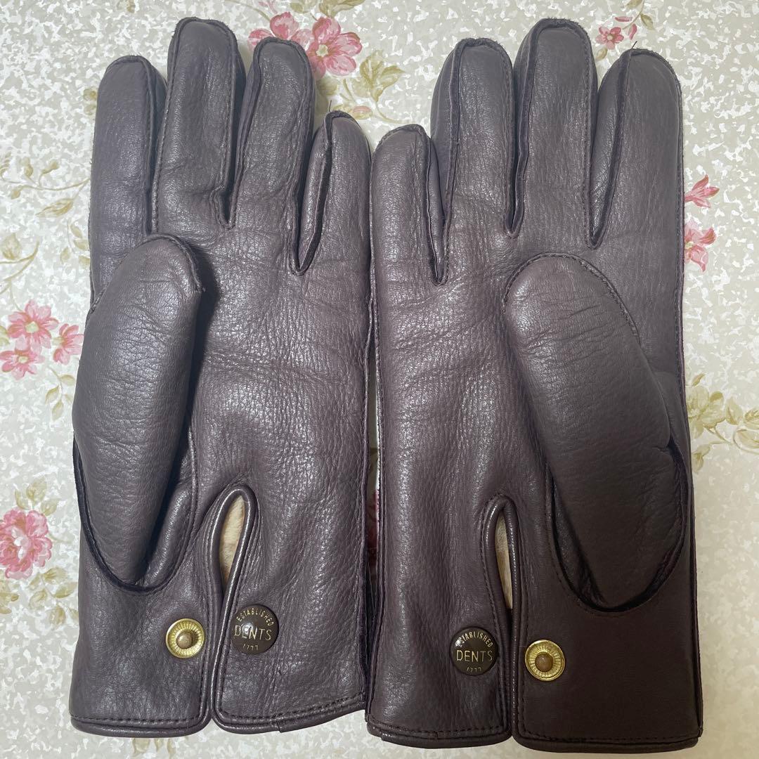 【ぶんこ】DENTS デンツ手袋、レザーグローブ