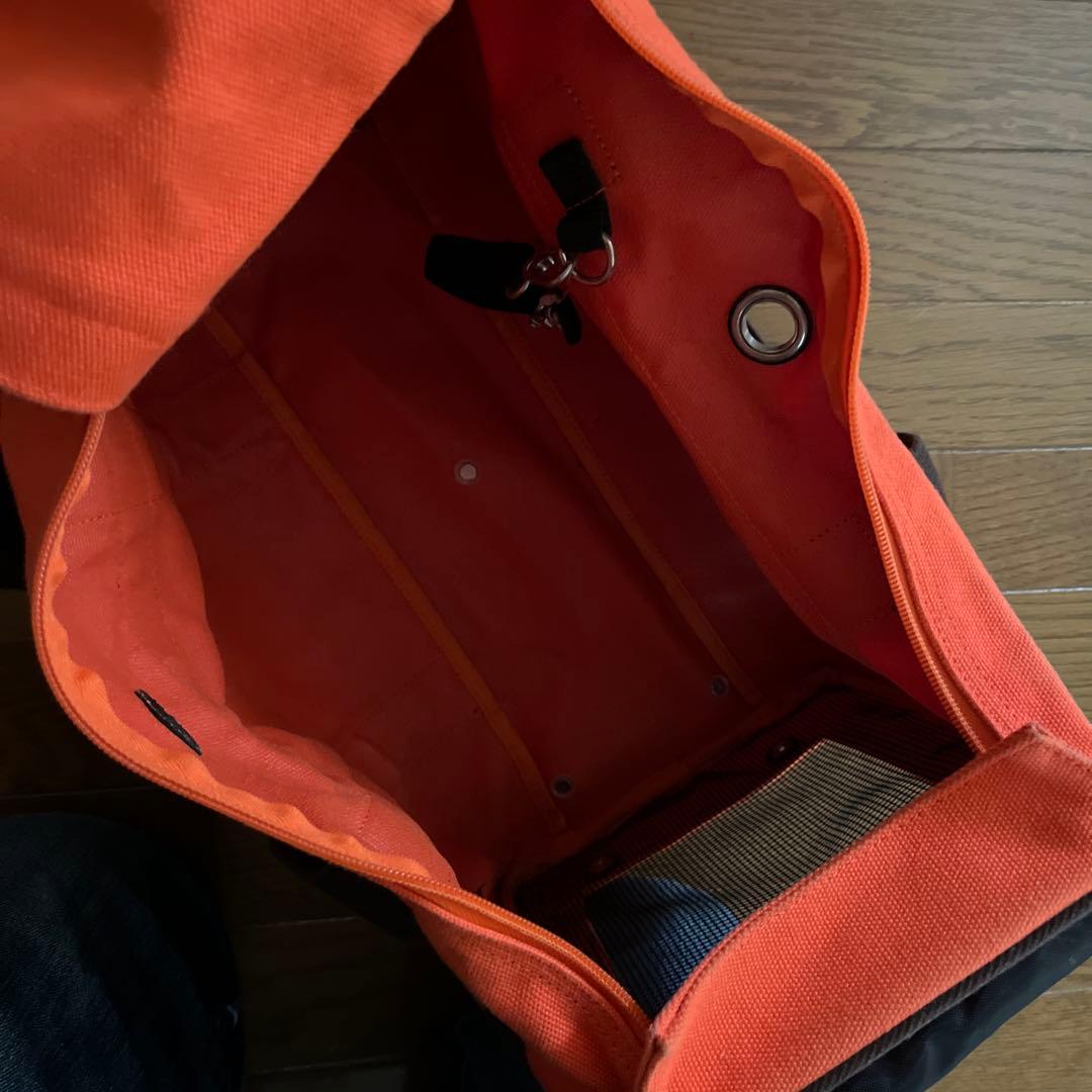 CASTELBAJAC キャリーバッグ オレンジ 犬用品 ペットキャリーバッグ