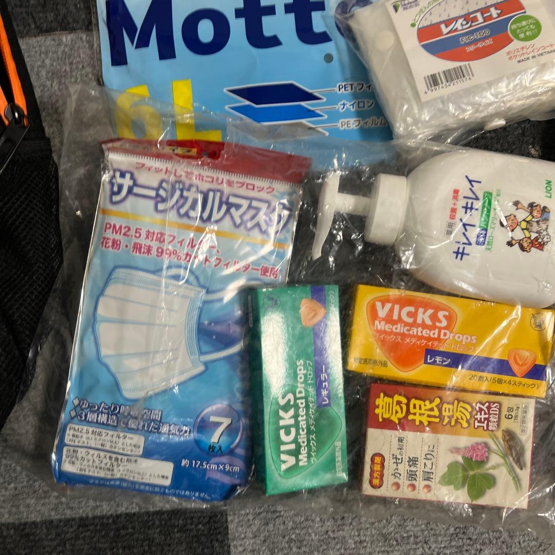 非常用持ち出しリュック