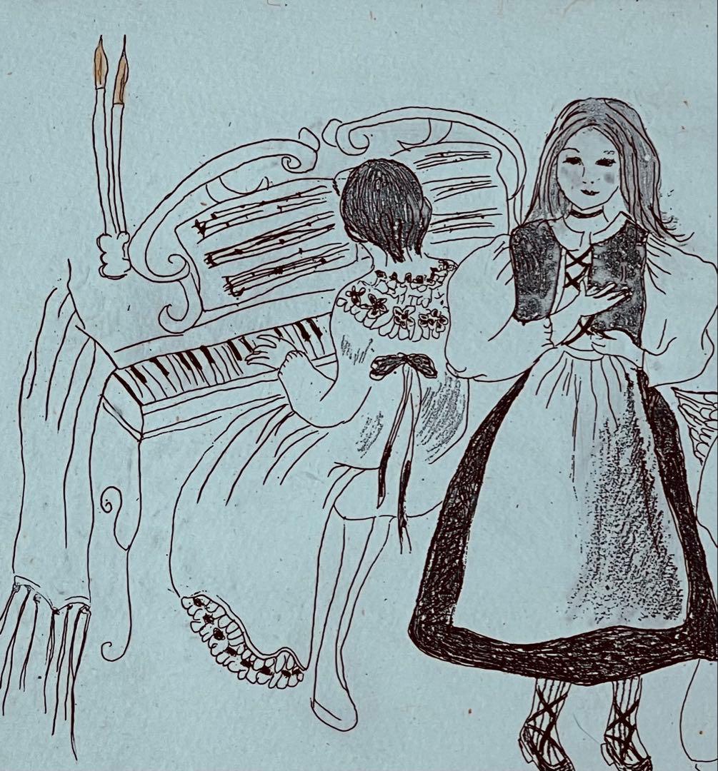 魂のピアニスト Fujiko Hemming 版画フジ子・ヘミング 絵画 完品