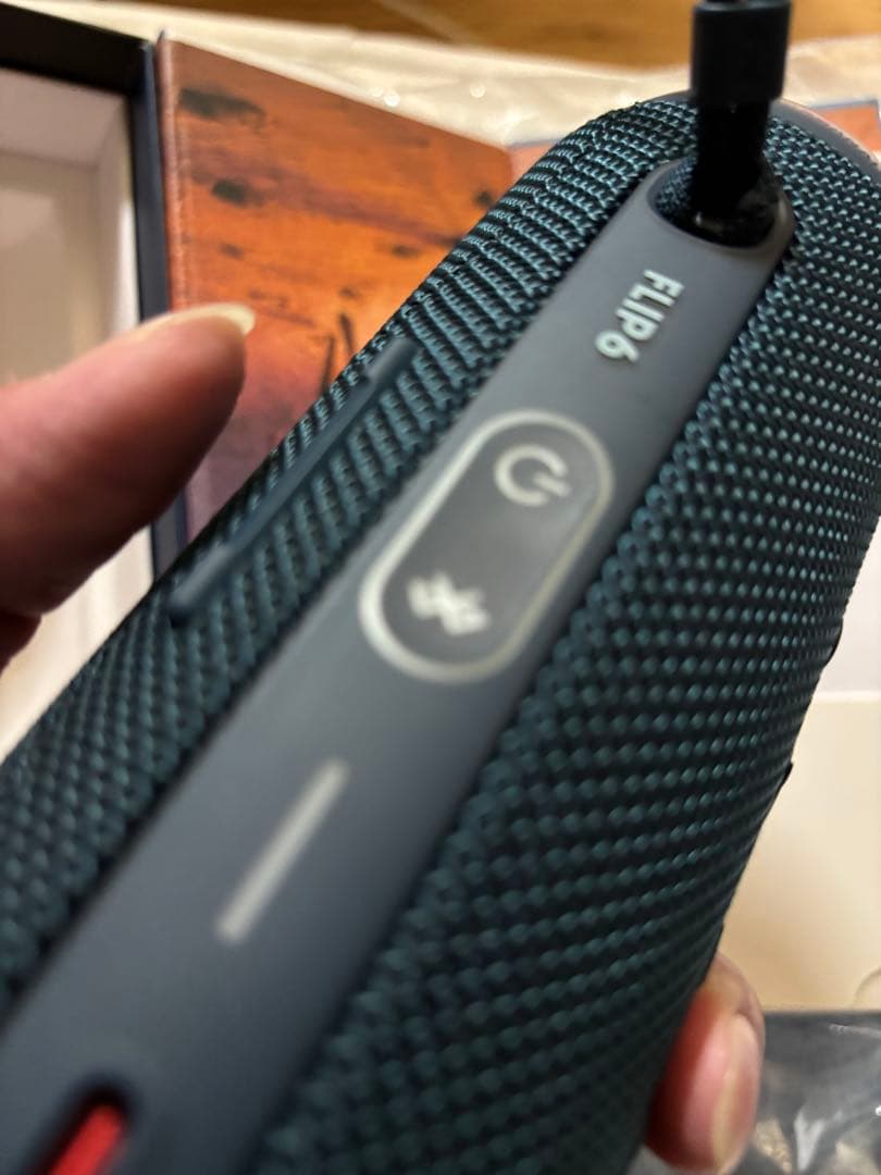 JBL FLIP6 ワイヤレススピーカー　ブルー　美中古　交渉可