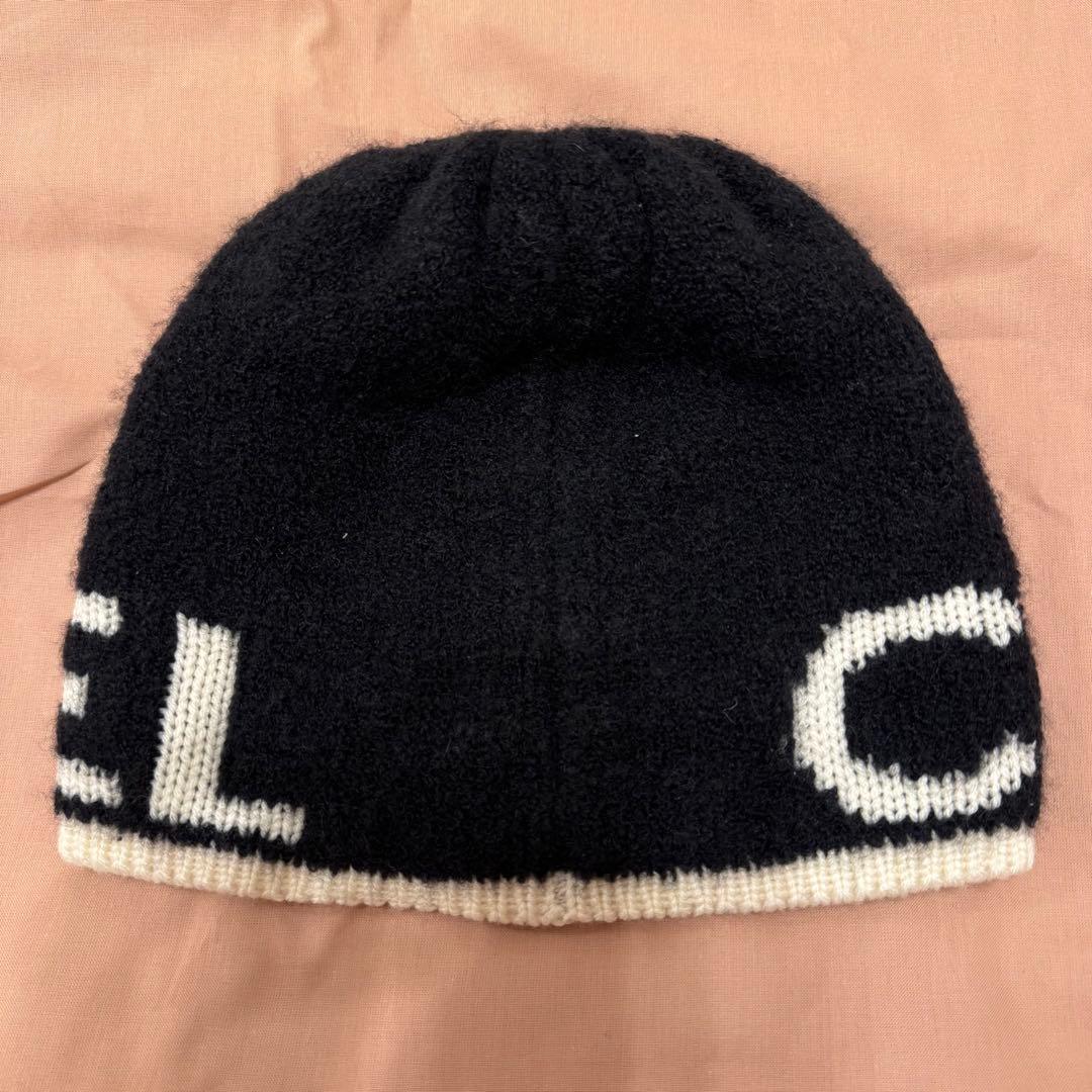 美品　シャネル　CHANELニット帽