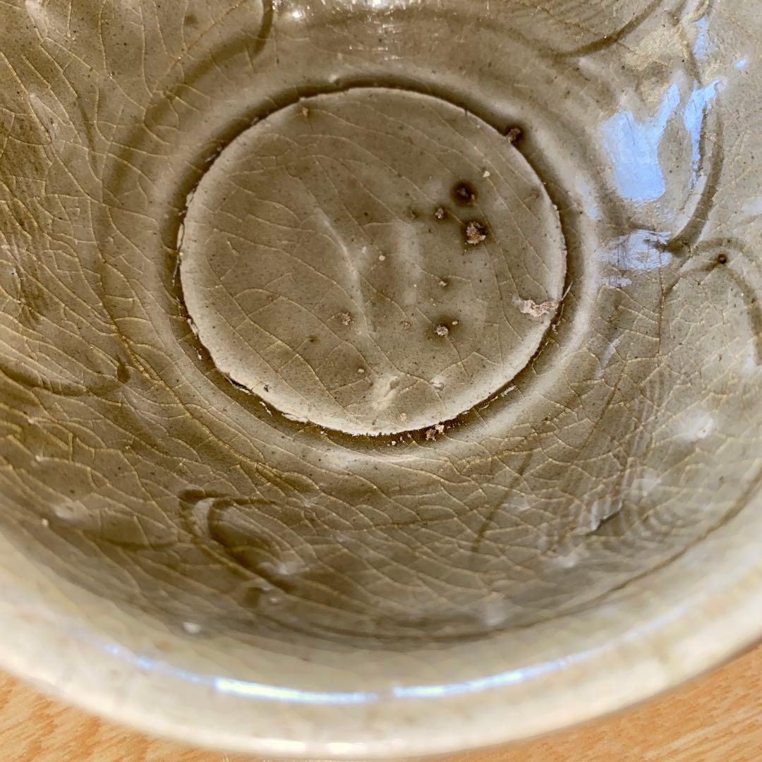 青磁茶碗　越窯　宋時代