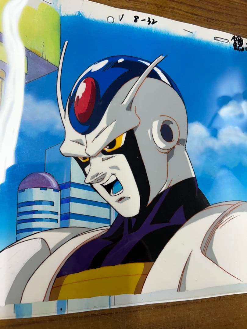 【激レア】貯金戦士 キャッシュマン　鳥山明　セル画　　イラスト　設定資料