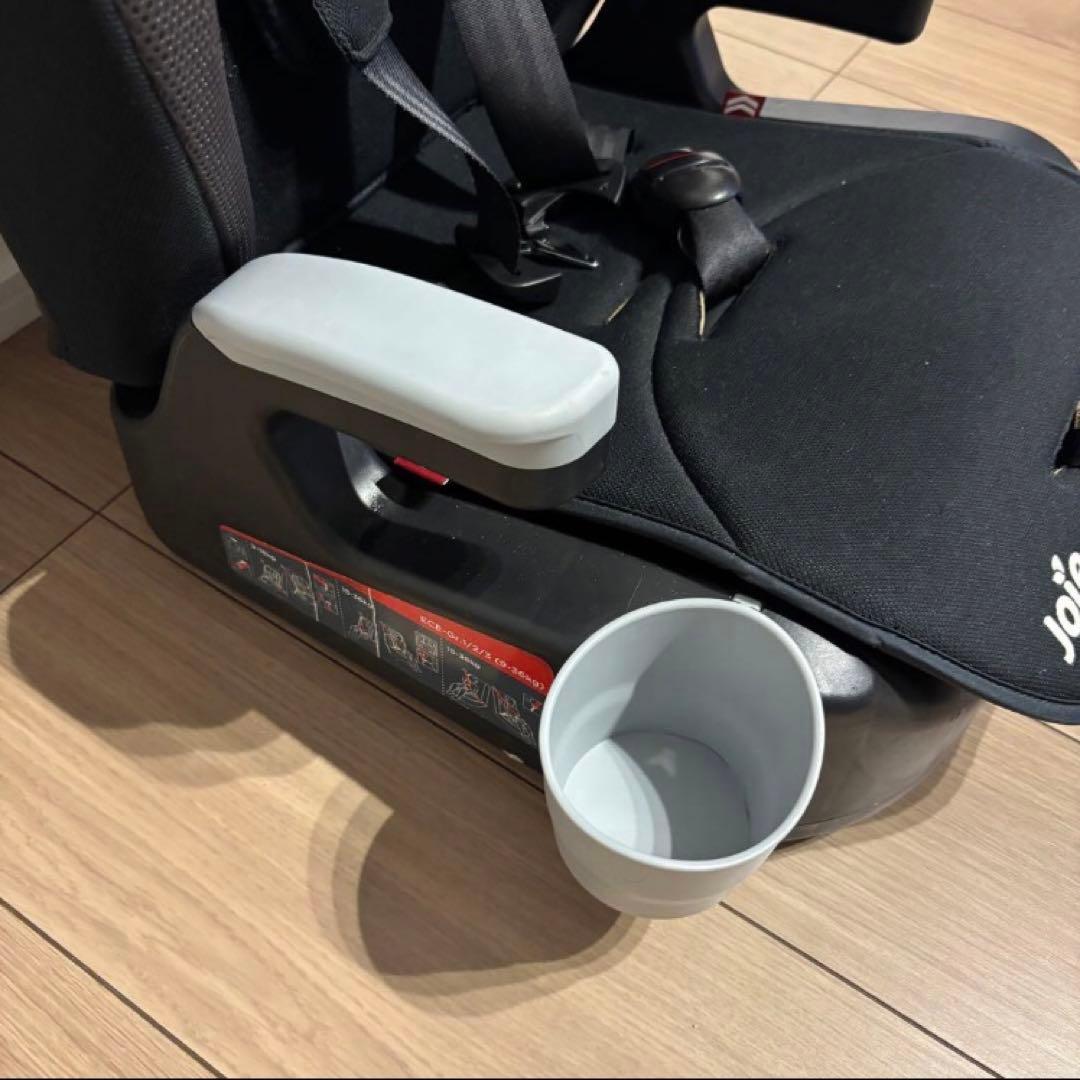 Joie チャイルドシート ブラック/グレー カップホルダー付き