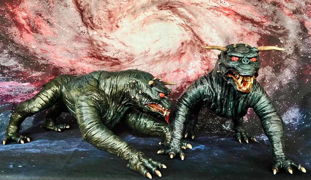 ゴーストバスターズテラードッグ門の神ズール&鍵の神ヴィンツ完成品2種ツクダホビー