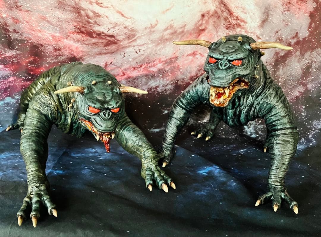 ゴーストバスターズテラードッグ門の神ズール&鍵の神ヴィンツ完成品2種ツクダホビー