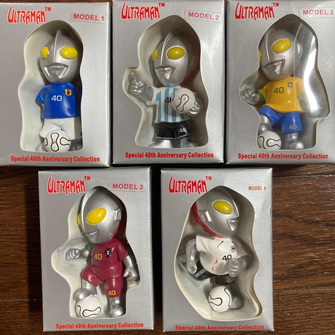 ウルトラマン40周年 ワールドカップ サッカーフィギュア