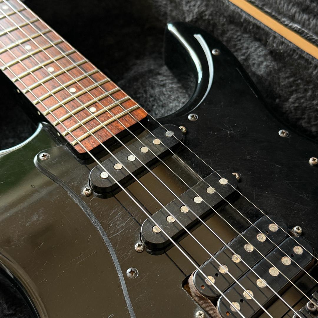 【メンテ済】86年製 FERNANDES FR-55 Black アルダーボディ