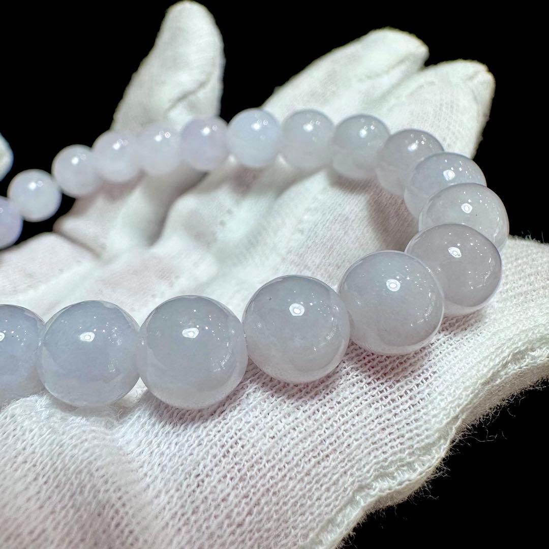 美しい色味！！　ラベンダーヒスイ　ブレスレット