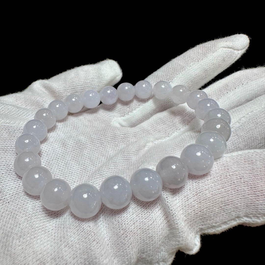 美しい色味！！　ラベンダーヒスイ　ブレスレット