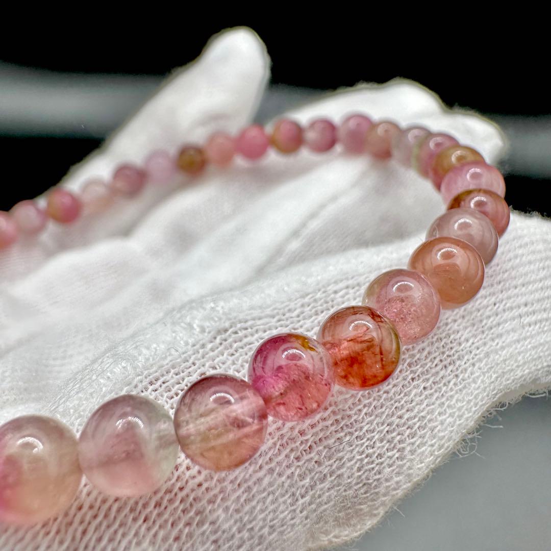 ピンクトルマリン　ブレスレット