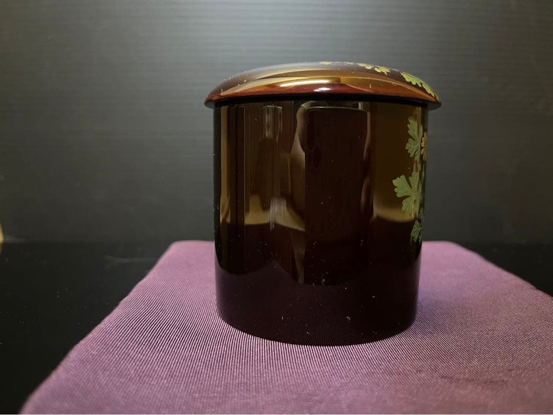 加賀蒔絵　鈴村清斎　輪島塗　棗