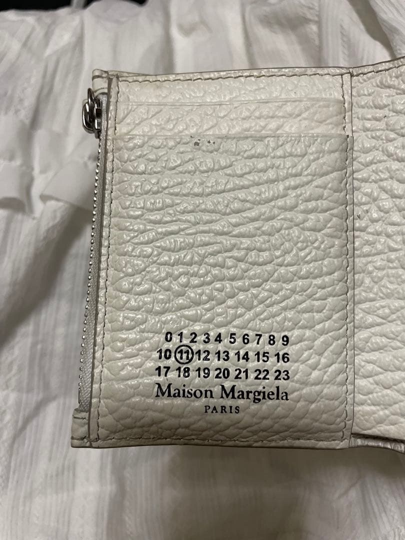 Madison Margiela 三つ折り財布 白