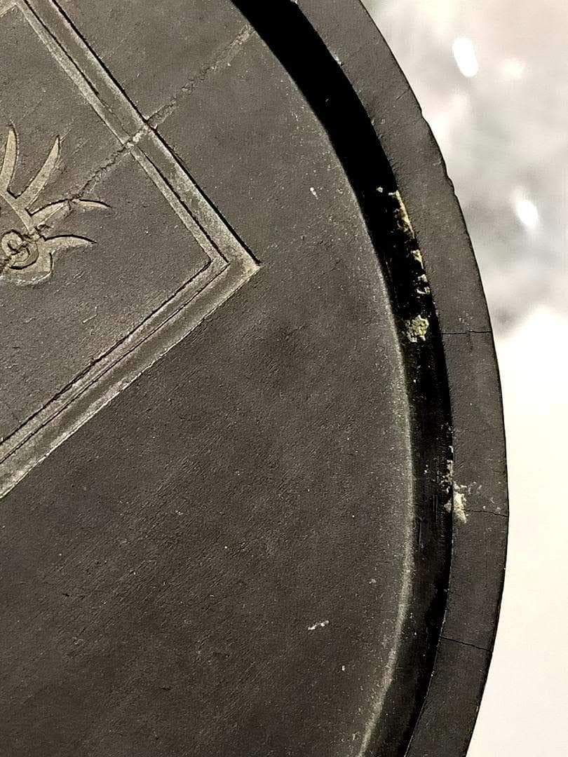 ♥大きな　墨　中国墨　395ｇ　唐墨　古墨　骨董　古玩　中国