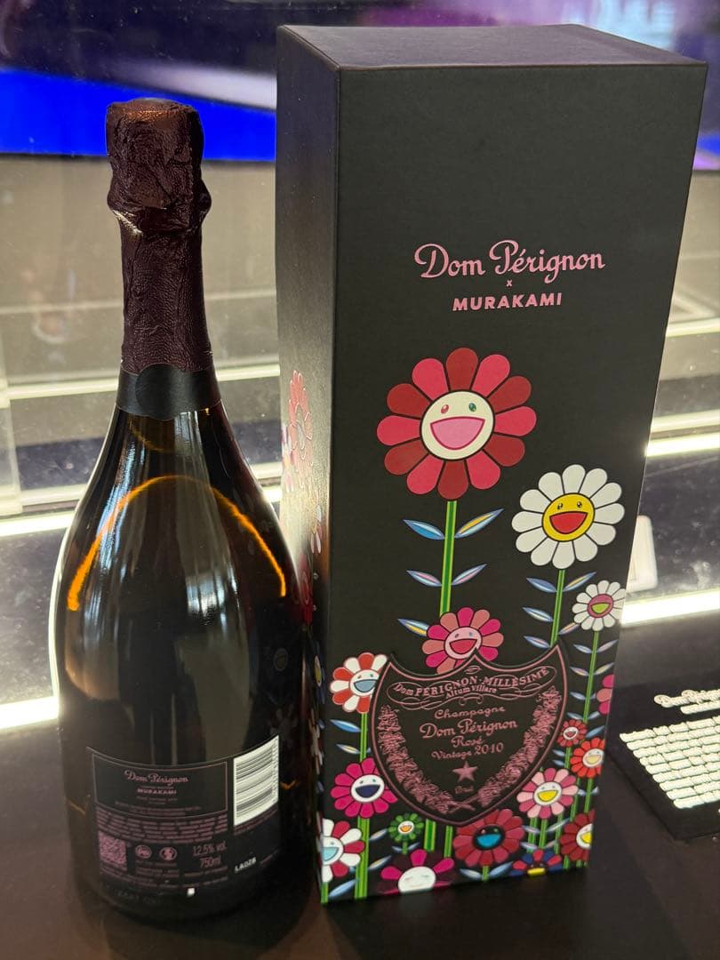 Dom Pérignon ドン・ペリニヨン　ロゼ 2010 村上隆デザイン箱付き