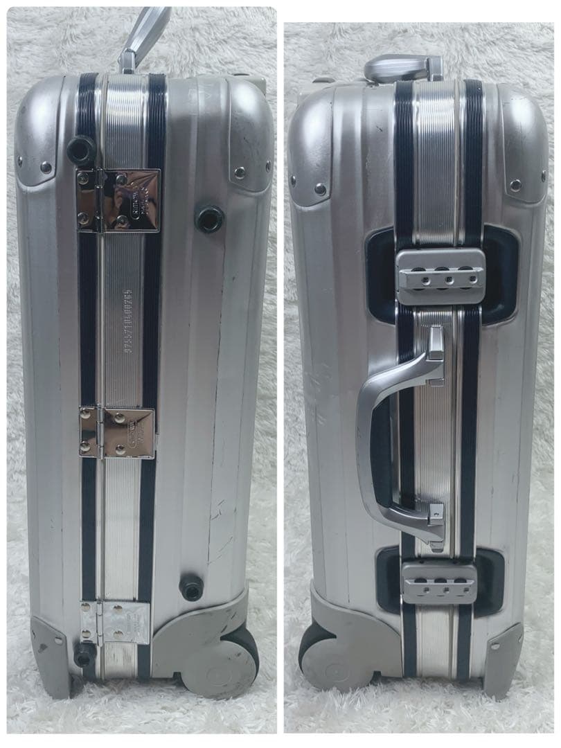 RIMIWA シルバーインテグラル 青ロゴ 廃盤品 リモワ 35L ドイツ製