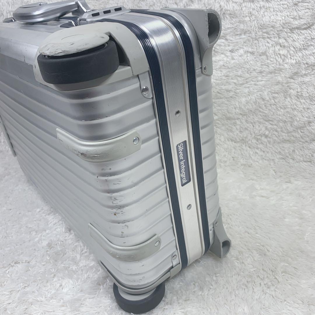 RIMIWA シルバーインテグラル 青ロゴ 廃盤品 リモワ 35L ドイツ製