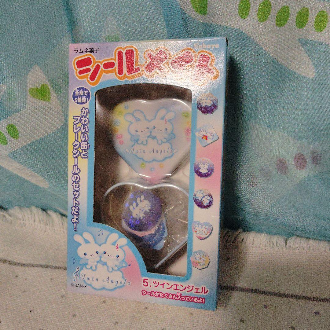 Twin Angels 　缶 シールメイト　フレークシール　ツインエンジェル