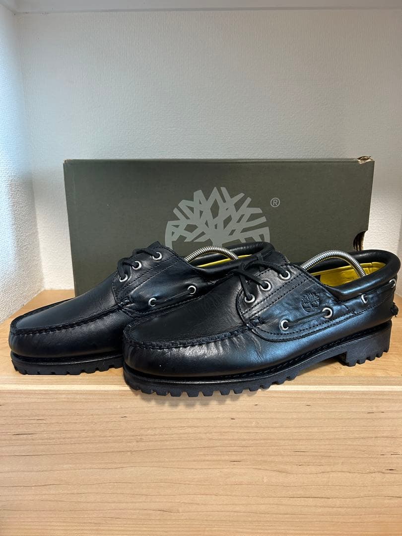 【まとうさん専用】Timberland ブラック モカシン 8.5