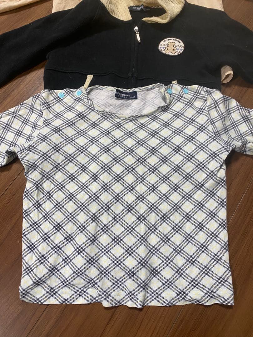 バーバリー 90cm ベビー服 トップスセット 9点
