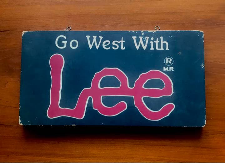 アメリカンビンテージ　Lee 看板