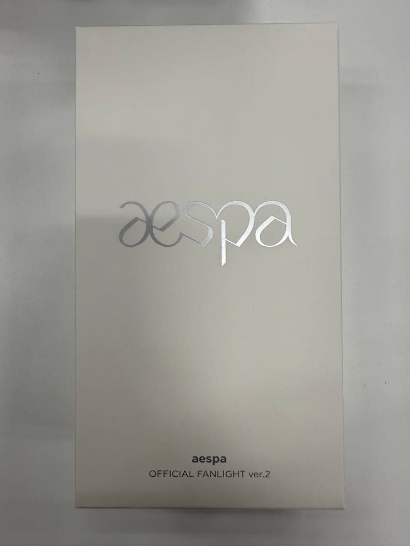 【新品・送料込み】aespa OFFICIAL FANLIGHT ver.2