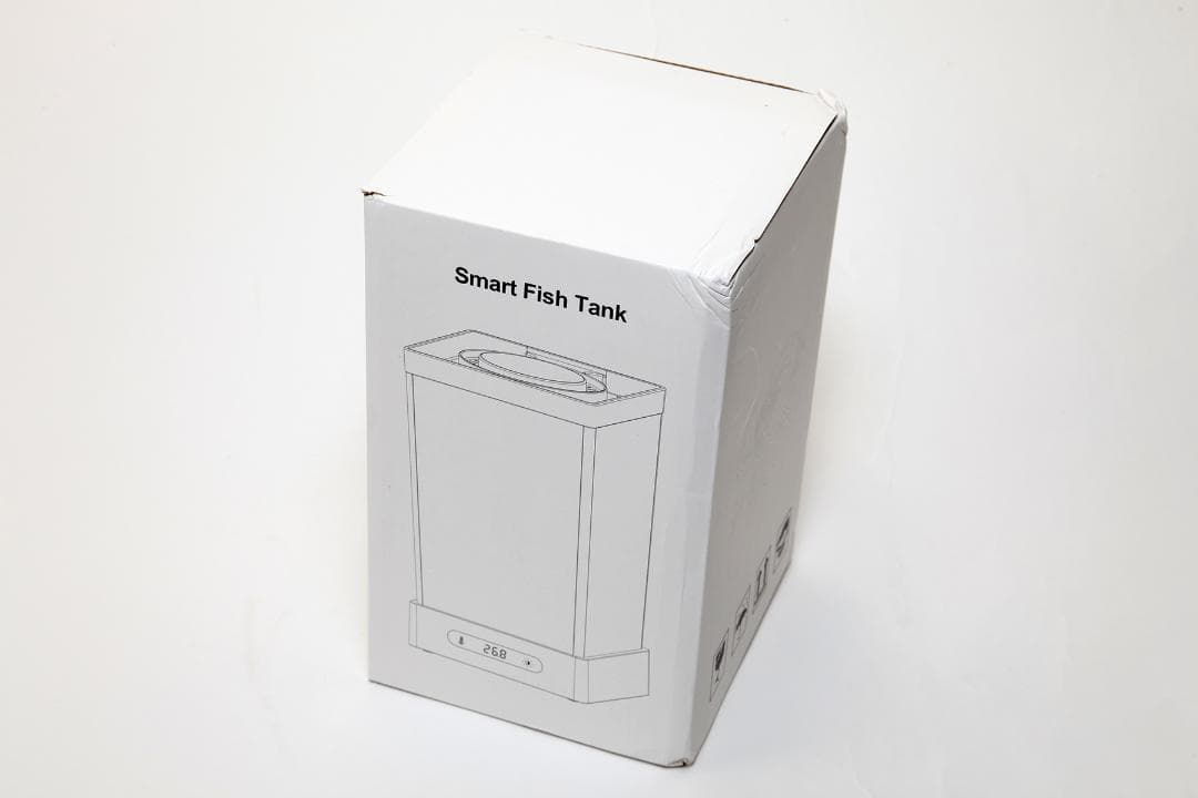 大丸【新品】ヒーター＆LED付小型水槽 黒2個・白2個